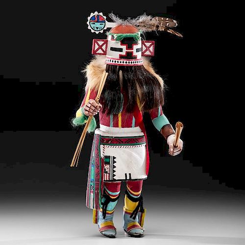 Hopi <i>Hilili</i> Katsina Doll from a Dallas Collection 