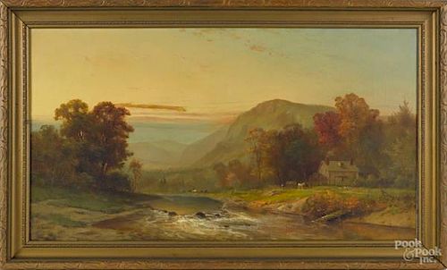James Brade Sword (American 1839-1915), oil on