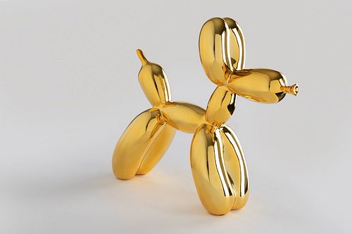 Jeff Koons (York 1955)  - Balloon Dog (gold)