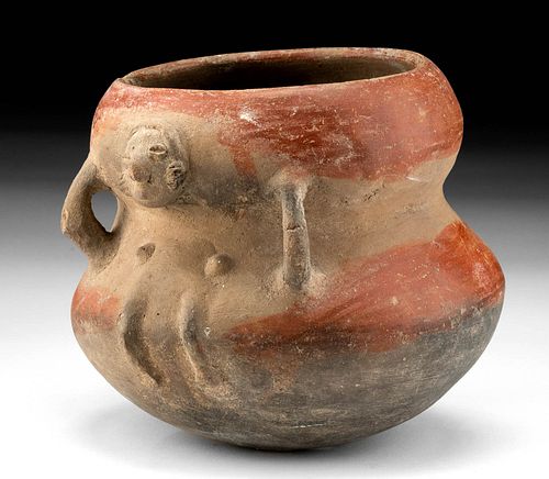 Nayarit Pottery Anthropomorphic Vessel