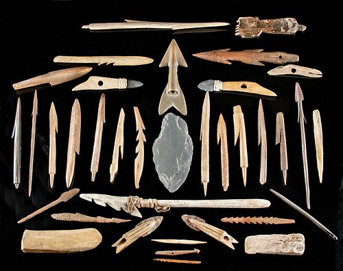 Native American Inuit Artifact Assortment