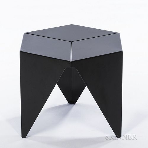 Isamu Noguchi (American, 1904-1988) by Vitra Prismatic Side Table, Germany, 2002, painted metal, with maker's metal label, ht. 15, wd.