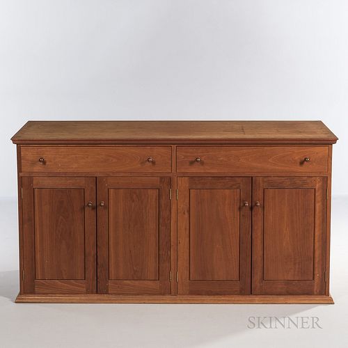 Thomas Moser Sideboard, Maine, late 20th century, cherry, ht. 31 1/2, wd. 60 1/4, dp. 19 3/4 in.