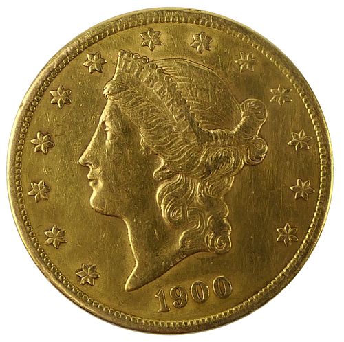 1900 s  $20 LIBERTY GOLD PIECE DOUBLE EAGLE