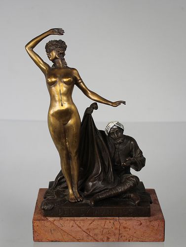 After Theodor Eichler, Orientalist Bronze