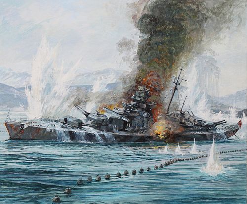 Brian Sanders (B 1937) "German Battleship Tirpitz"
