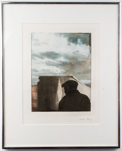 Joseph Cornell "Untitled" Photogravure, 1972