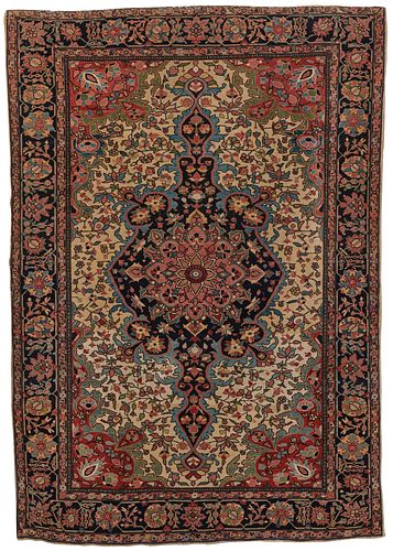 Sarouk Fereghan Rug, Persia, first quarter 20th century; 4 ft. 10 in. x 3 ft. 5 in.