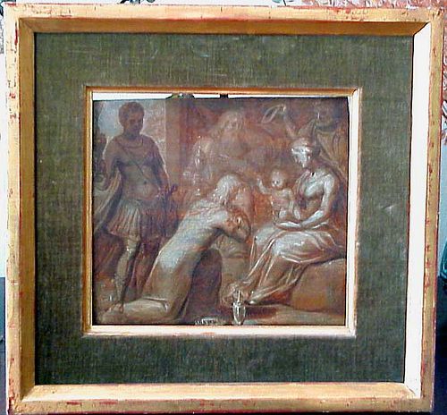 Domenico Ghirlandaio, Visitation of the Magi, Oil on Board