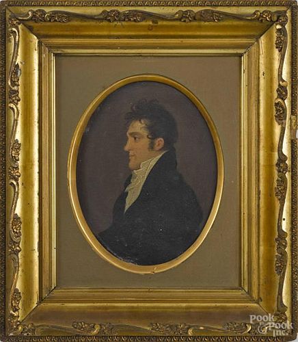 Jacob Eicholtz (American 1776-1842), oil on pop