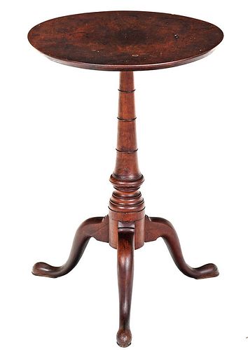 American Chippendale Cherry Candlestand
