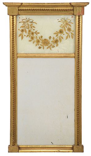 Two Federal Giltwood Mirrors