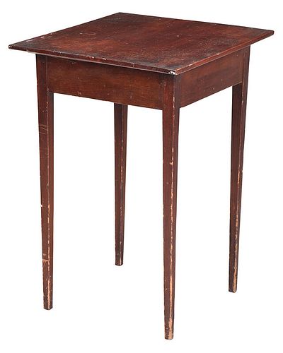 American Federal Pine Side Table