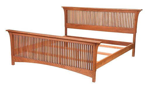 Contemporary Stickley King Size Bedstead