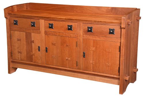 Contemporary Stickley Arts and Crafts Sideboard
