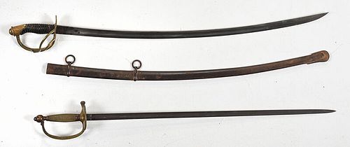 Musician's Sword and Cavalry Saber 