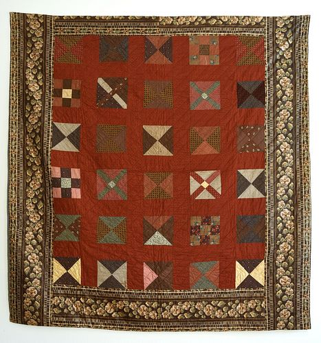 Fine Early Chintz Quilt