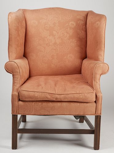 Chippendale Upholstered Arm Chair