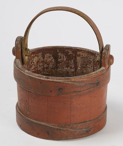 Early Bucket in Old red Paint
