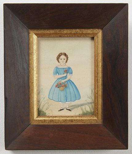 Two Miniature Portraits of Childern