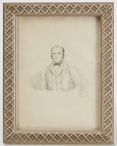 Six 1830's Pencil Portraits