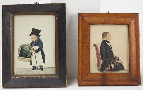 Two English Miniature Portraits