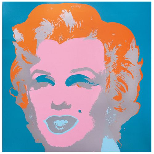 ANDY WARHOL, II. 29 : Marilyn Monroe, Stamp on back, Serigraphy without print number, 35.9 x 35.9" (91.4 x 91.4 cm)