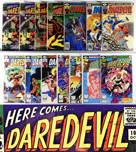 14PC Marvel Comics Daredevil #10-#169 Group