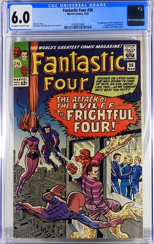 Marvel Comics Fantastic Four #36 CGC 6.0