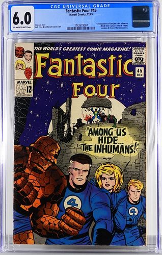 Marvel Comics Fantastic Four #45 CGC 6.0