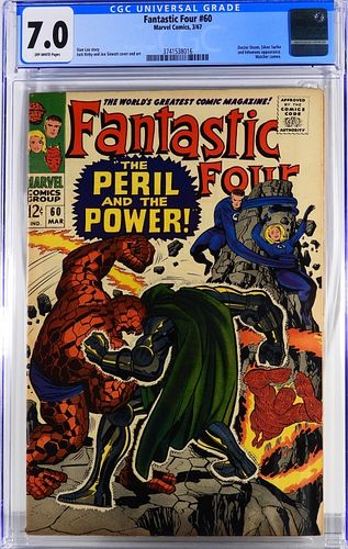 Marvel Comics Fantastic Four #60 CGC 7.0