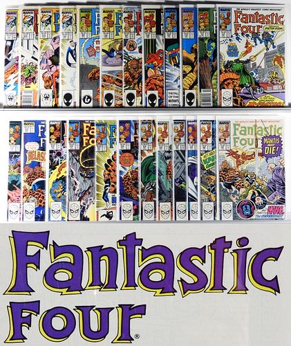 136 Marvel Comics Fantastic Four #300-#375 & Extra