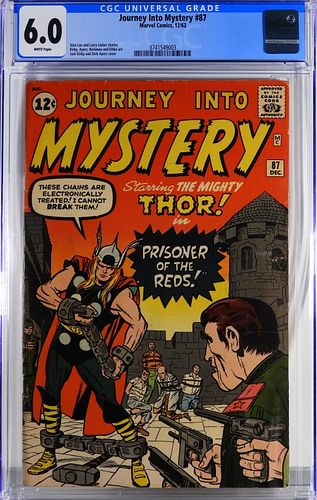 Marvel Comics Journey Into Mystery #87 CGC 6.0