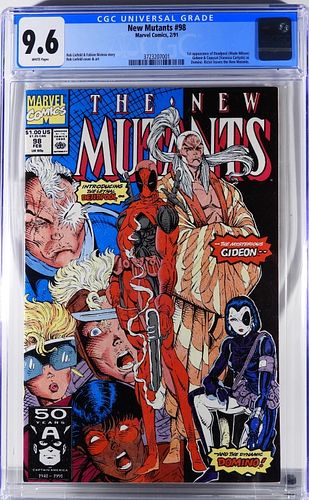Marvel Comics New Mutants #98 CGC 9.6
