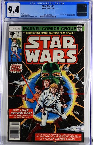 Marvel Comics Star Wars #1 CGC 9.4