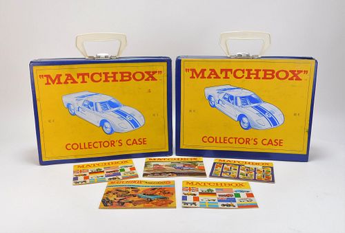 2PC Matchbox Ford GT Carrying Case & 5PC Booklet