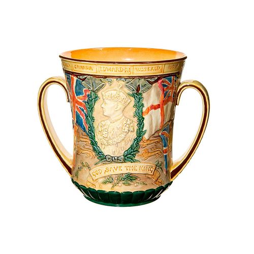 Rare Royal Doulton King Edward VIII Coronation Loving Cup Small