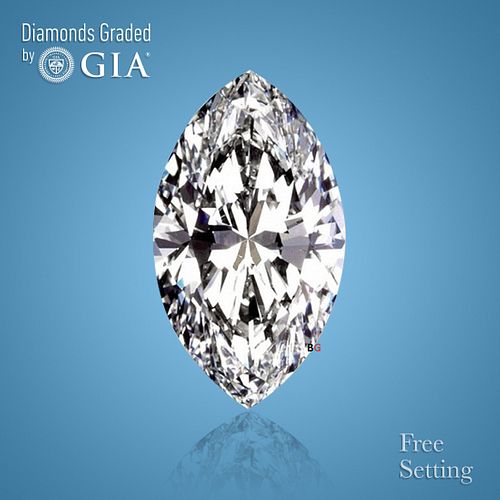 3.02 ct, D/VVS1, Marquise cut Diamond. Unmounted. Appraised Value: $202,300 