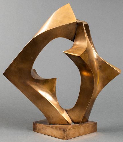 Deborah Stern "Coming Together" Bronze Sculpture