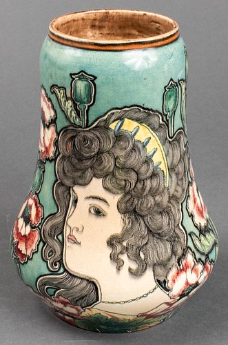 Royal Bonn Art Nouveau Pottery Vase