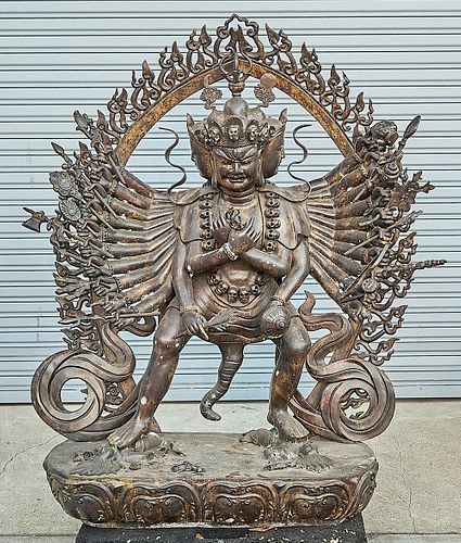Bronze Mahakala Sculpture
