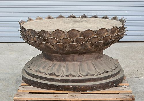 Large Chinese Bronze Stand