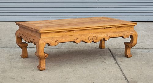 Chinese Low Wood Table
