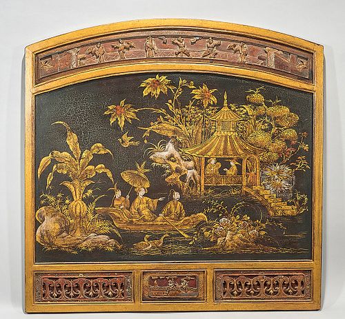 Chinese Painted Panel