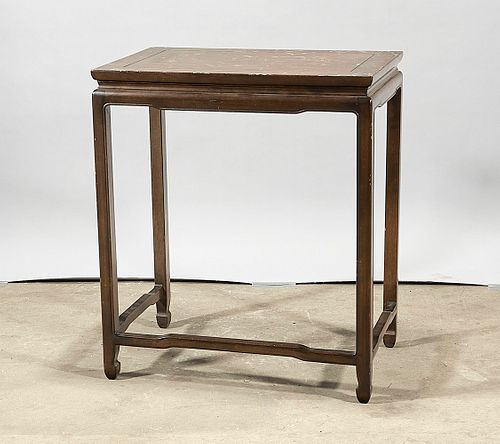 Chinese Hard Wood Side Table