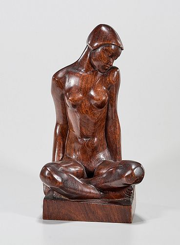 Carved Wood Sculpture by Tcherniak