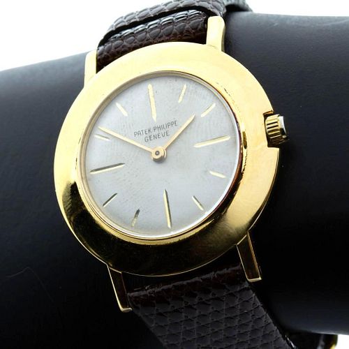 Patek Philippe Disco Volante 18K YG Men's Wrist Watch