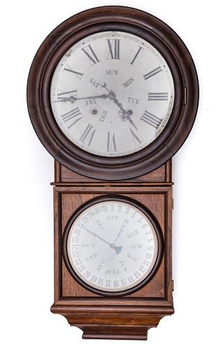 Early 20th Century Antique Welch Roosewood Clock