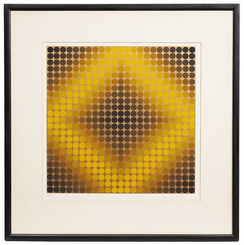 Victor Vasarely Signed Lithograph