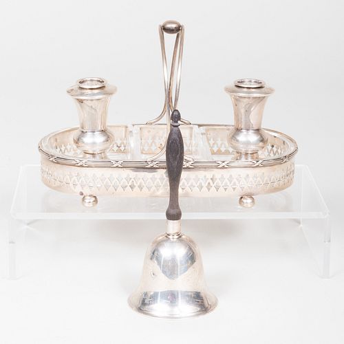 Group of Silver and Silver Plate Table Articles